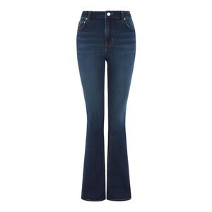 ALIGNE Slim Flare Jeans High Rise Ocean Blue Size W26